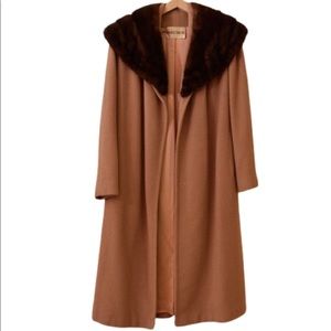 Vintage 50's Mink & Cashmere Coat